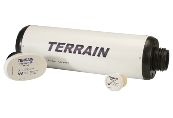 Terrain P.A.P.A.® (Positive Air Pressure Attenuator) and Pleura vent system for commercial and public buildings